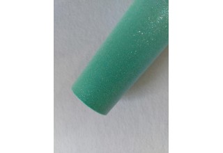 Глиттерный фоамиран 2 мм  20*30 см перламутровый св. бирюзовый, цена за лист